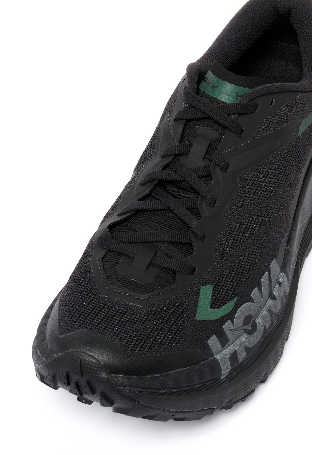 Hoka Mafate X Trainers - Black / Satellite Grey