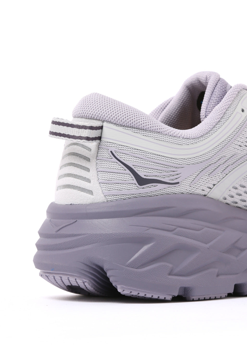 Hoka Women's Bondi 7 Trainers - Stardust / Mellow Lilac