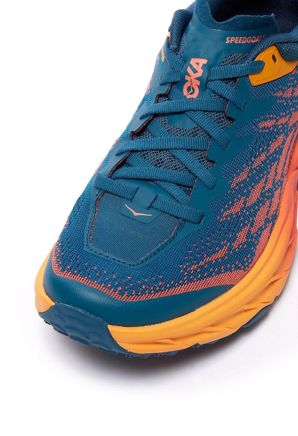 Hoka Speedgoat 5 Women's Shoes - Blue Coral / Camellia