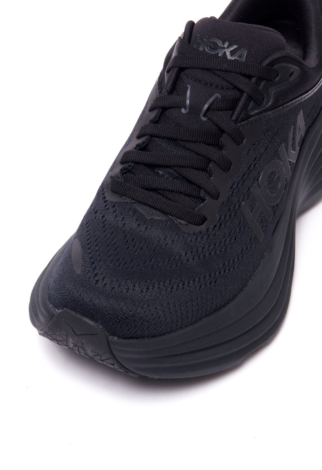 Hoka Bondi 8 Women's Shoes - Black/Black