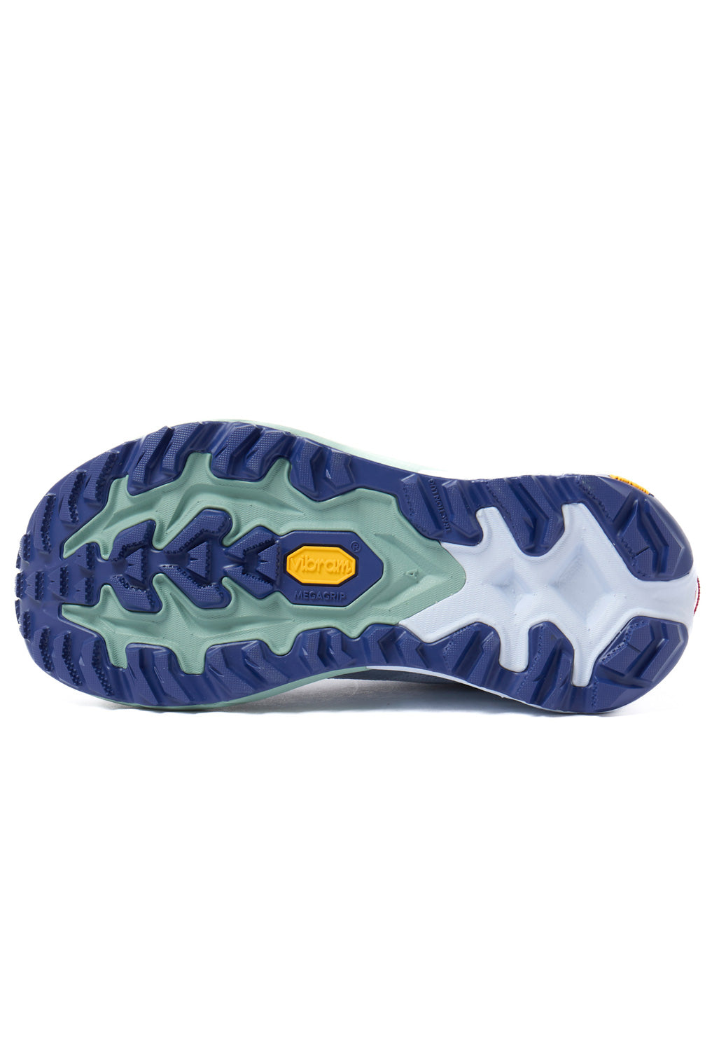 Hoka Women's Mafate 5 Trainers - Ambient Blue / Rosemary