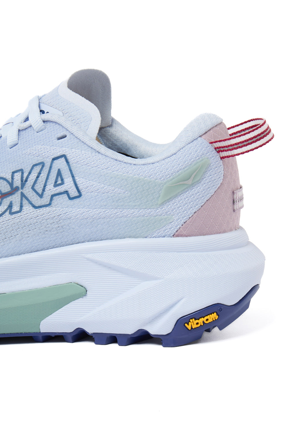 Hoka Women's Mafate 5 Trainers - Ambient Blue / Rosemary