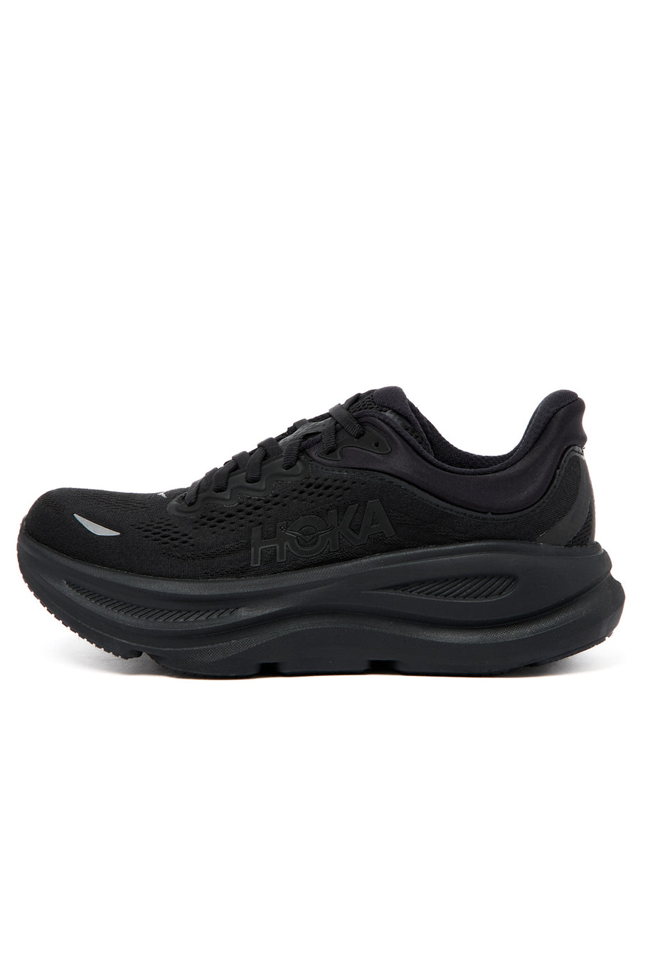 Hoka Women's Bondi 9 Trainers - Black / Black