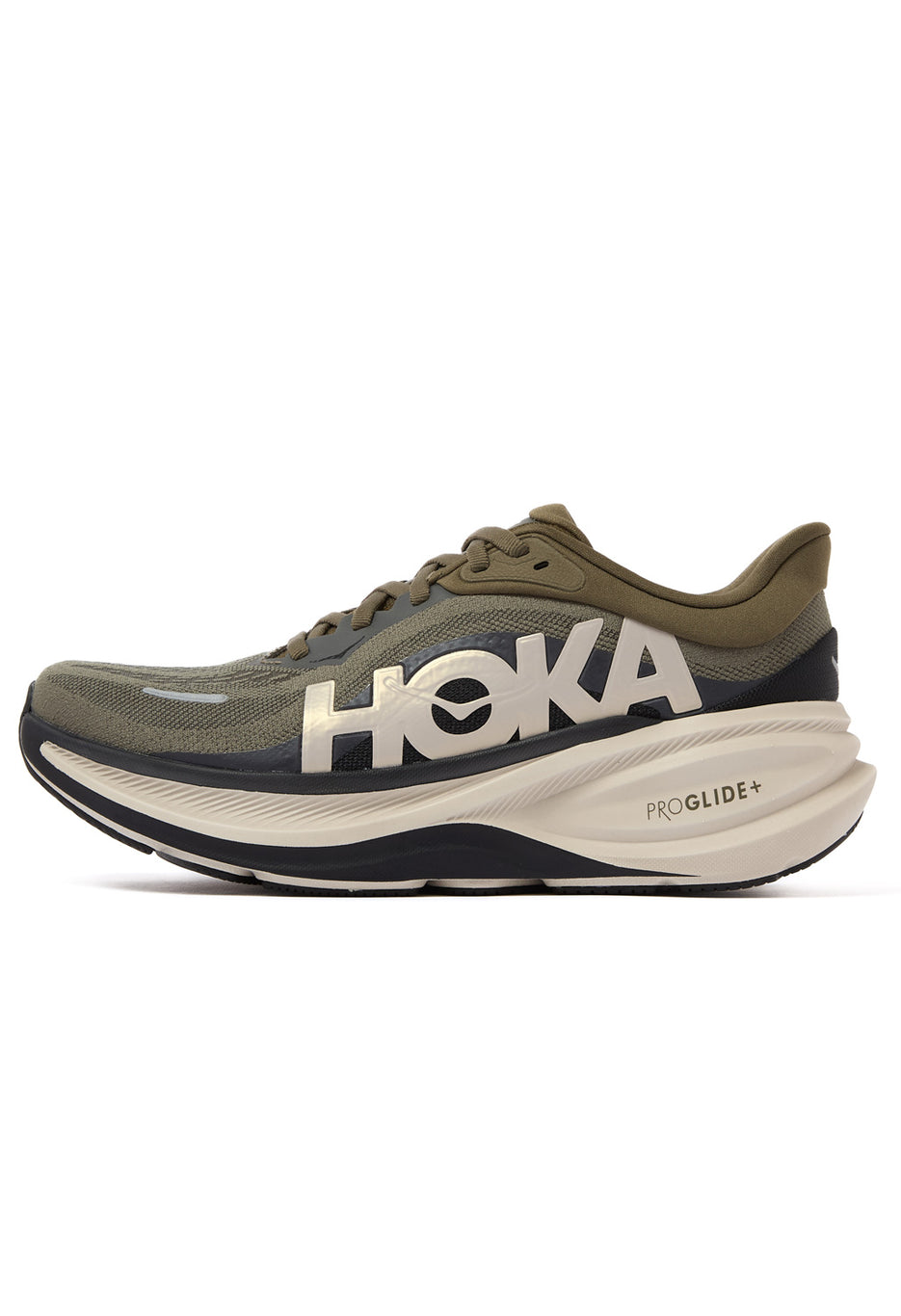 Hoka Women's Clifton Pro Trainers - Antique Olive / River Rock Grey