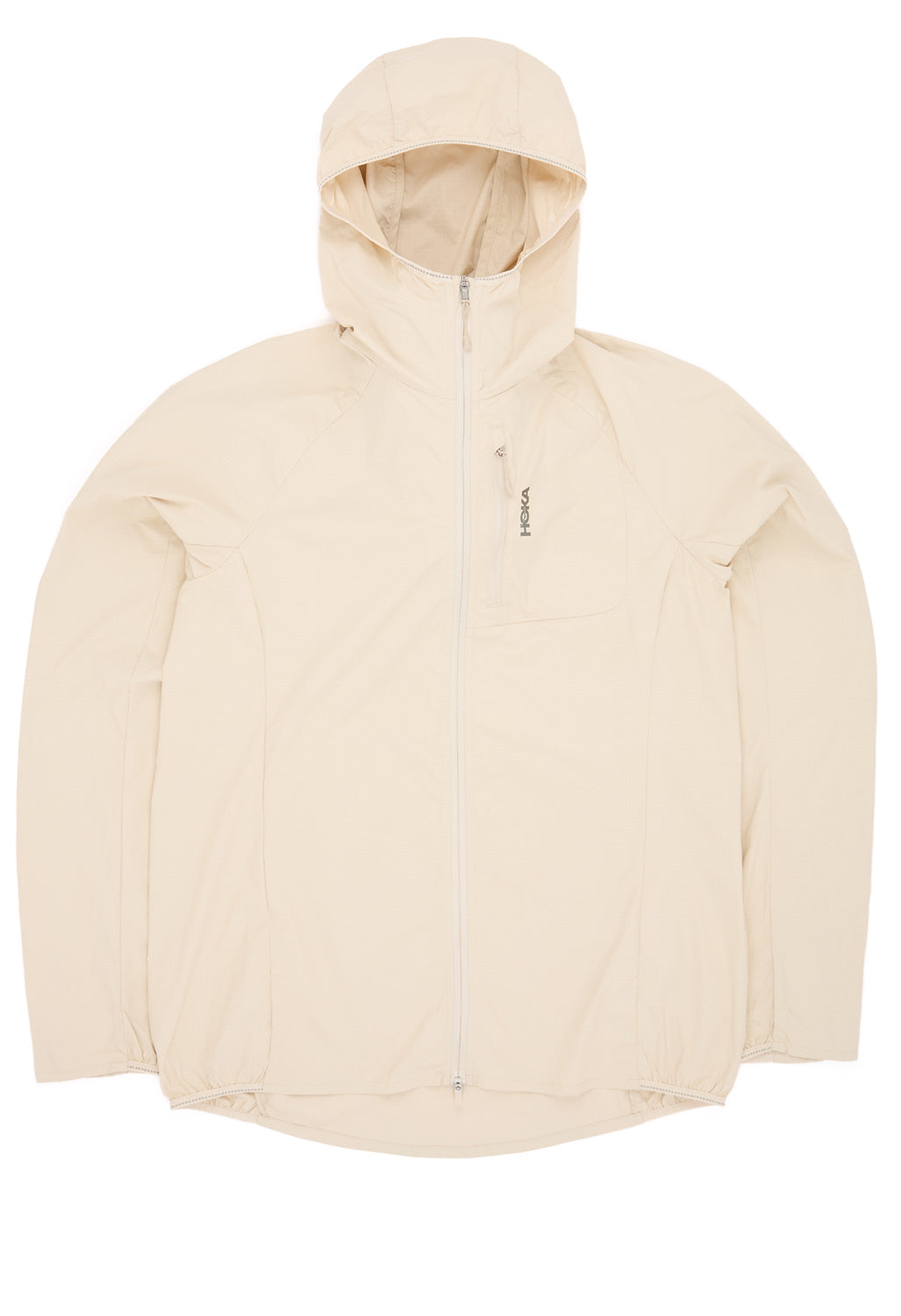 Hoka Women's Skyflow Wind Jacket - Oat Milk