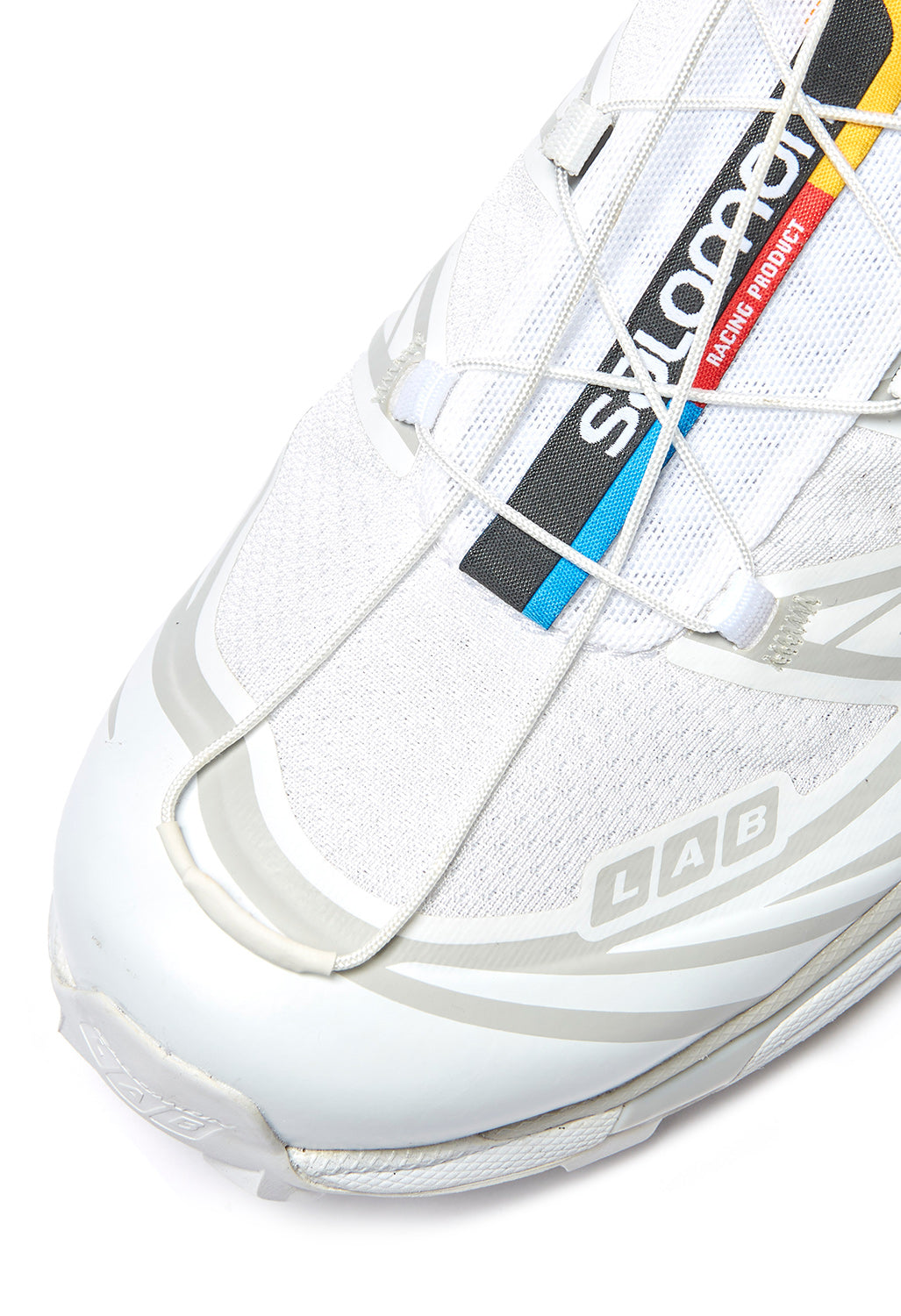 Salomon XT-6 Shoes - White / White / Lunar Rock