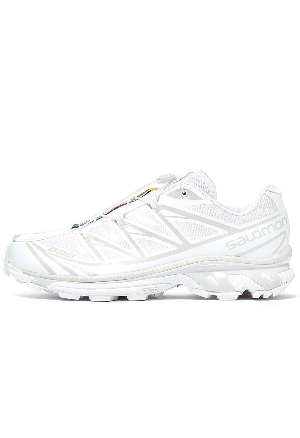 Salomon XT-6 Trainers White White Lunar Rock