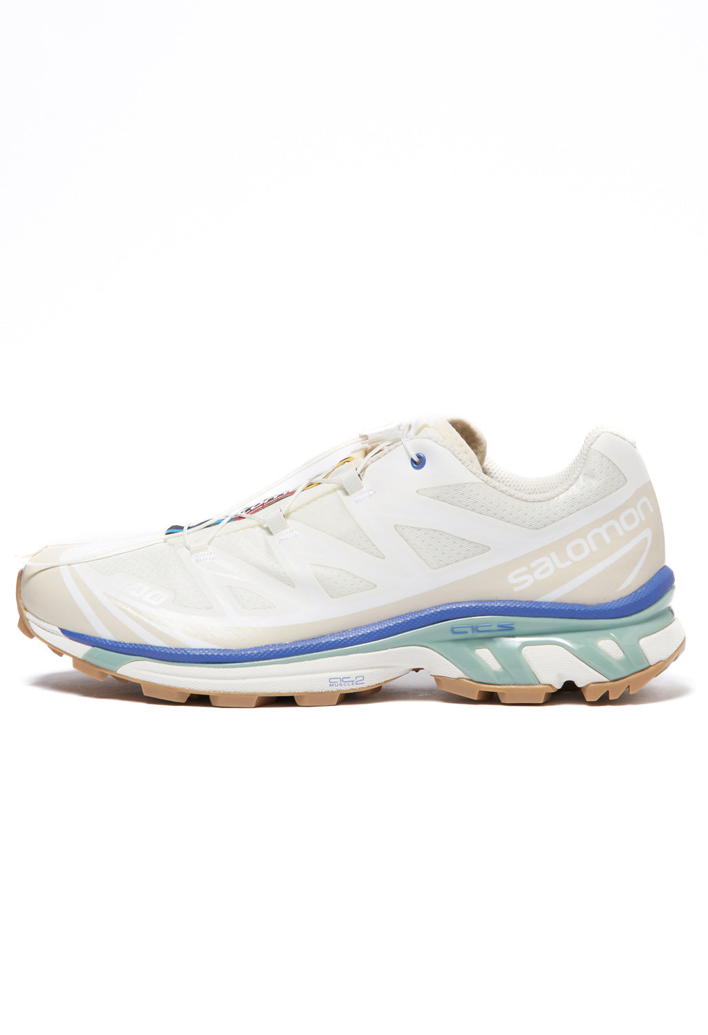 Salomon XT 6 Shoes Vanilla Ice Granite Green White Outsiders Store UK