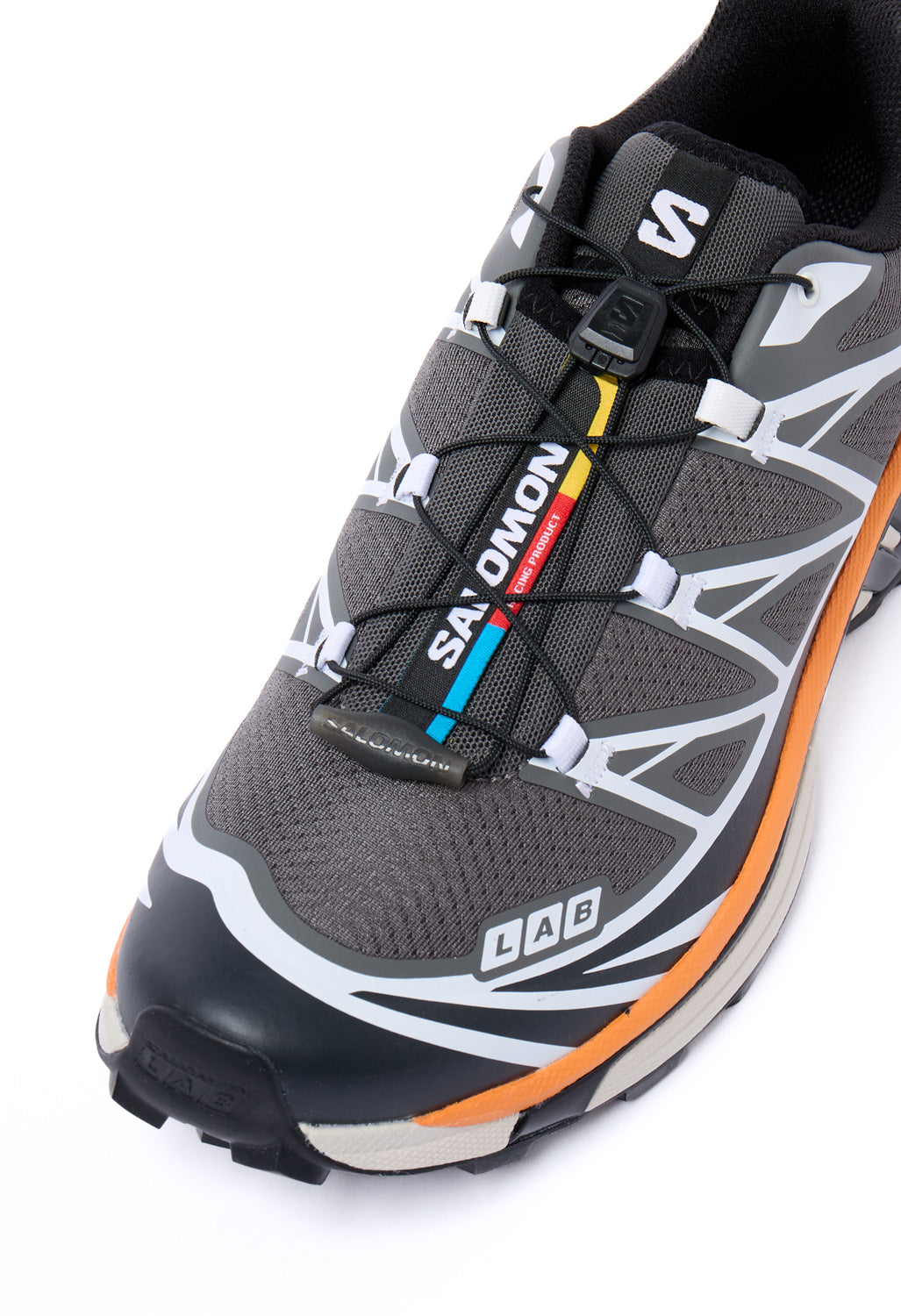 Salomon XT-6 Trainers - Pewter / Black / Turmeric