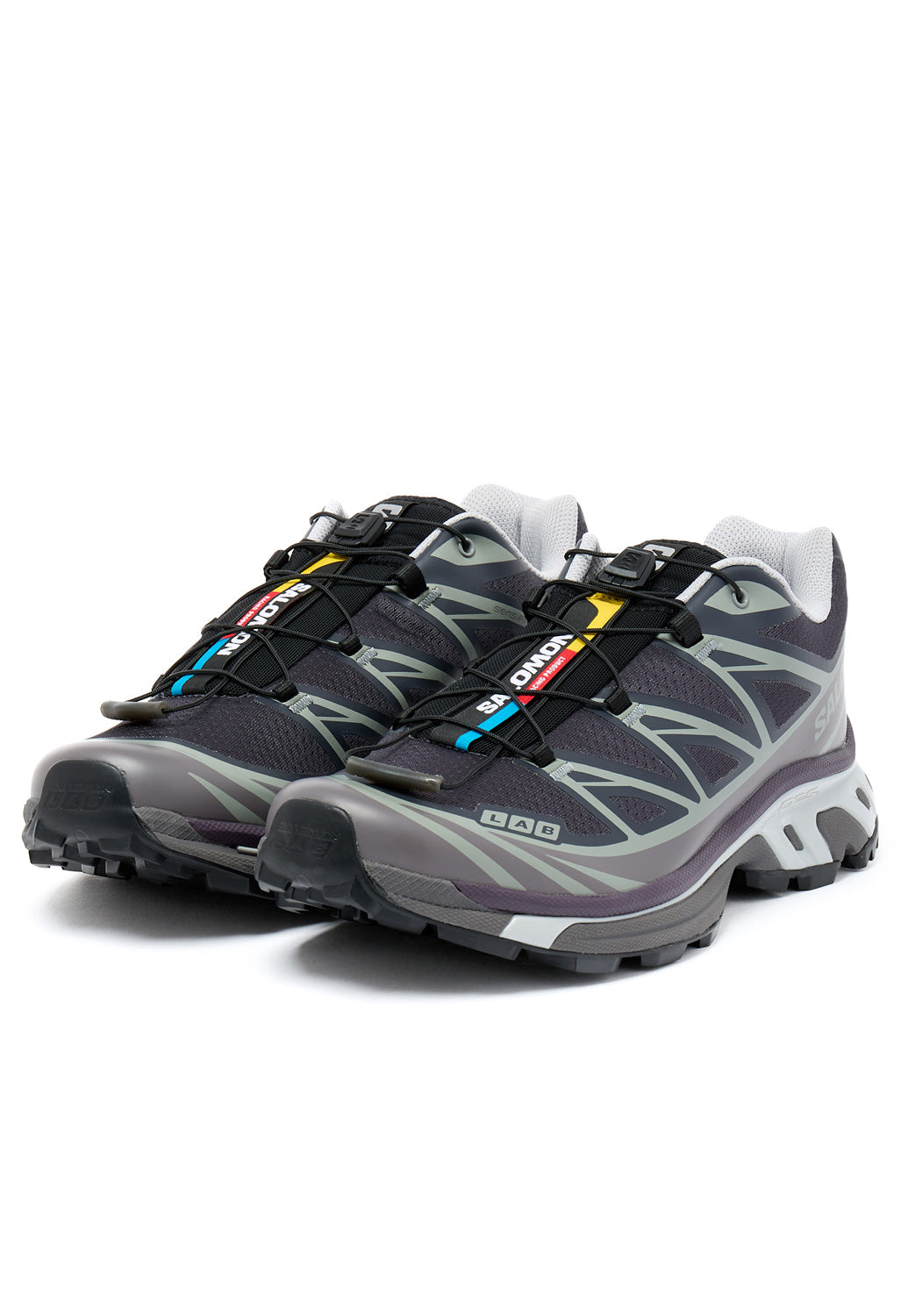 Salomon XT-6 Trainers - Nine Iron / Excalibur / Plum Perfect