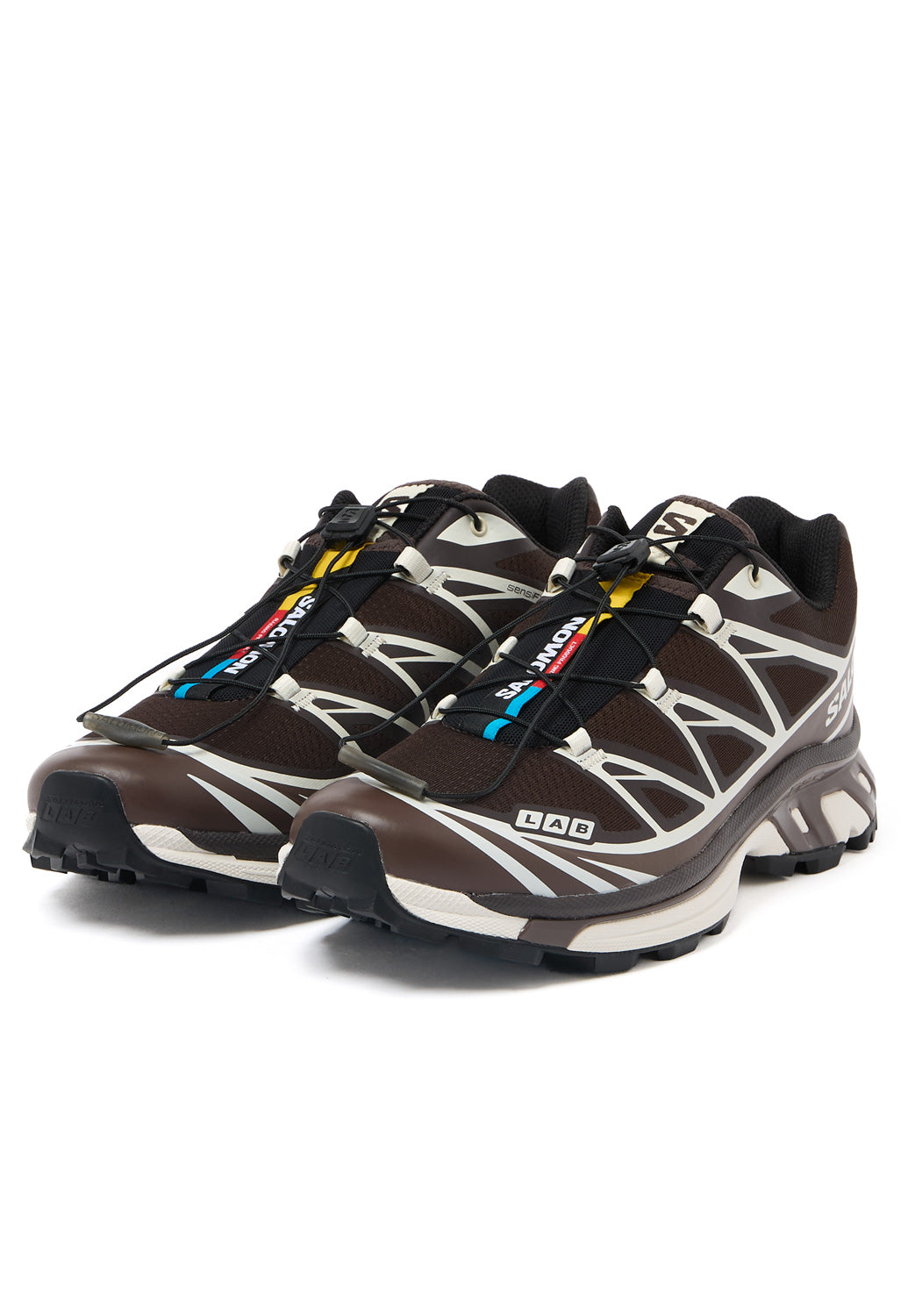 Salomon XT-6 Trainers - Black Coffee / French Roast / Vanilla Ice