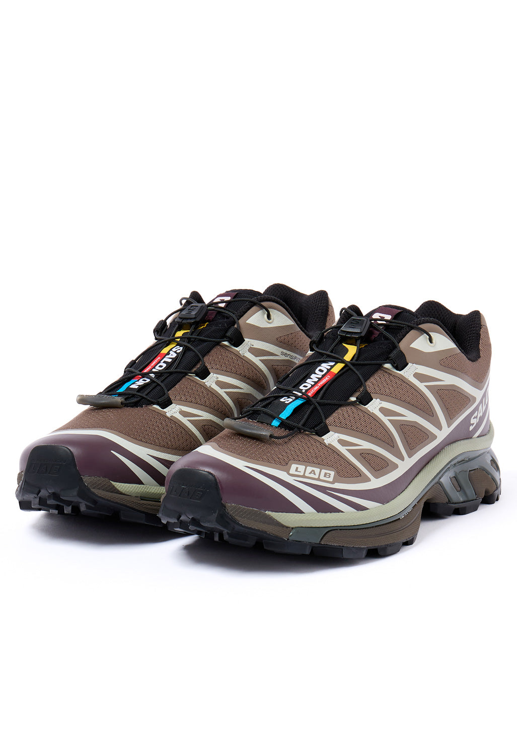 Salomon XT-6 Trainers - Walnut / Huckleberry / Urban Chic