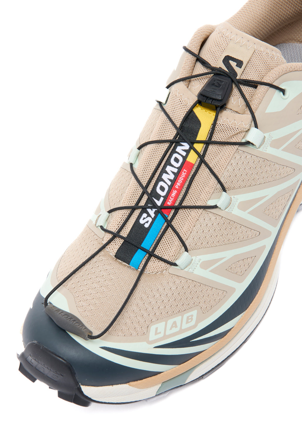 Salomon XT-6 Trainers - Oxford Tan / Tan / Carbon / Clearly Aqua