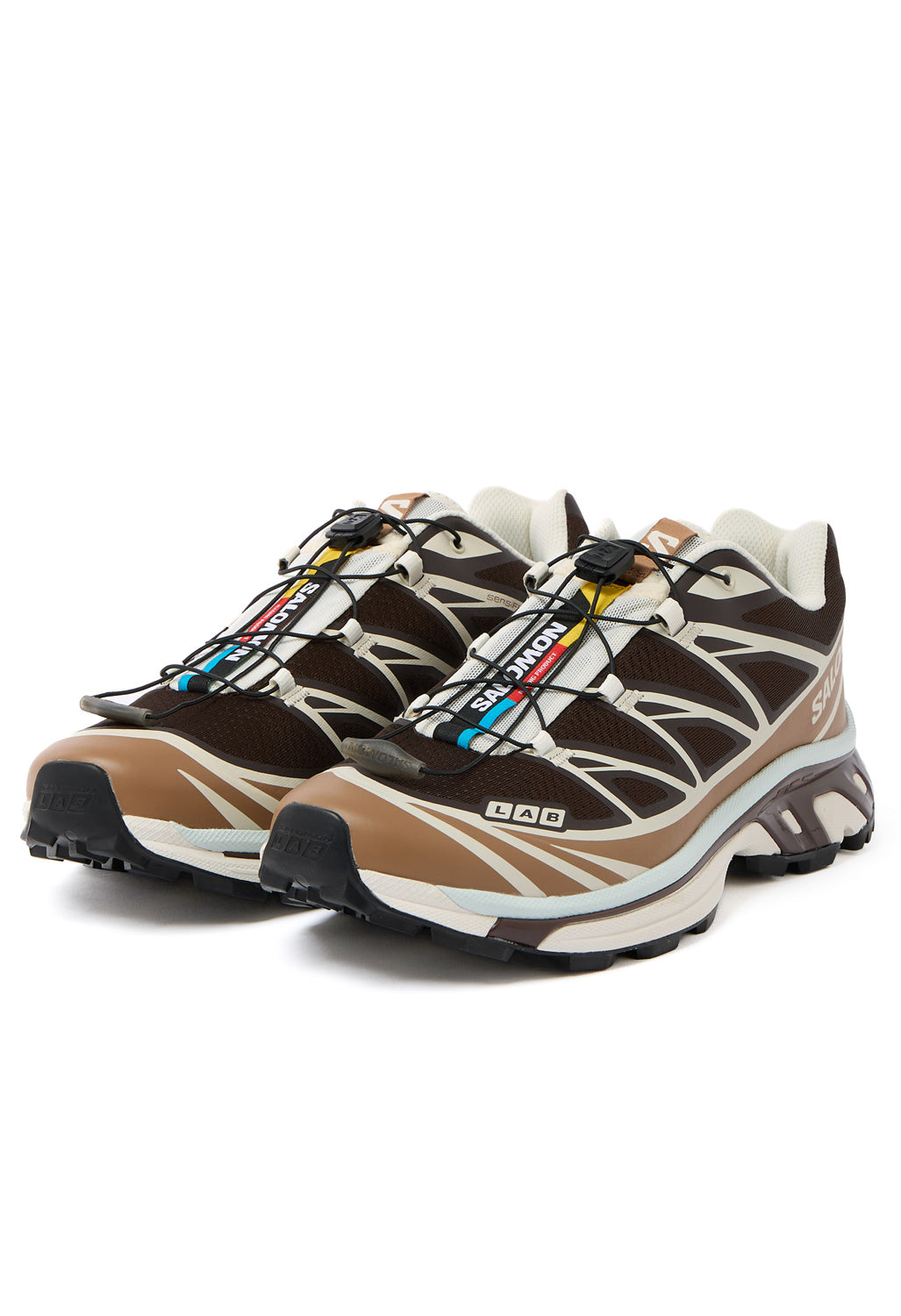 Salomon XT-6 Trainers - Black Coffee / Burro