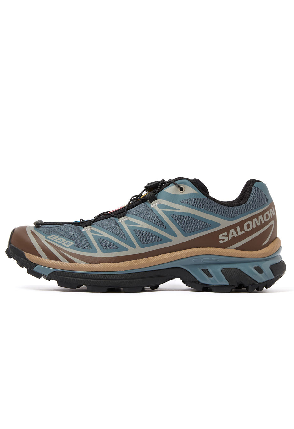Salomon XT-6 Trainers - Stormy Weather / Mustang