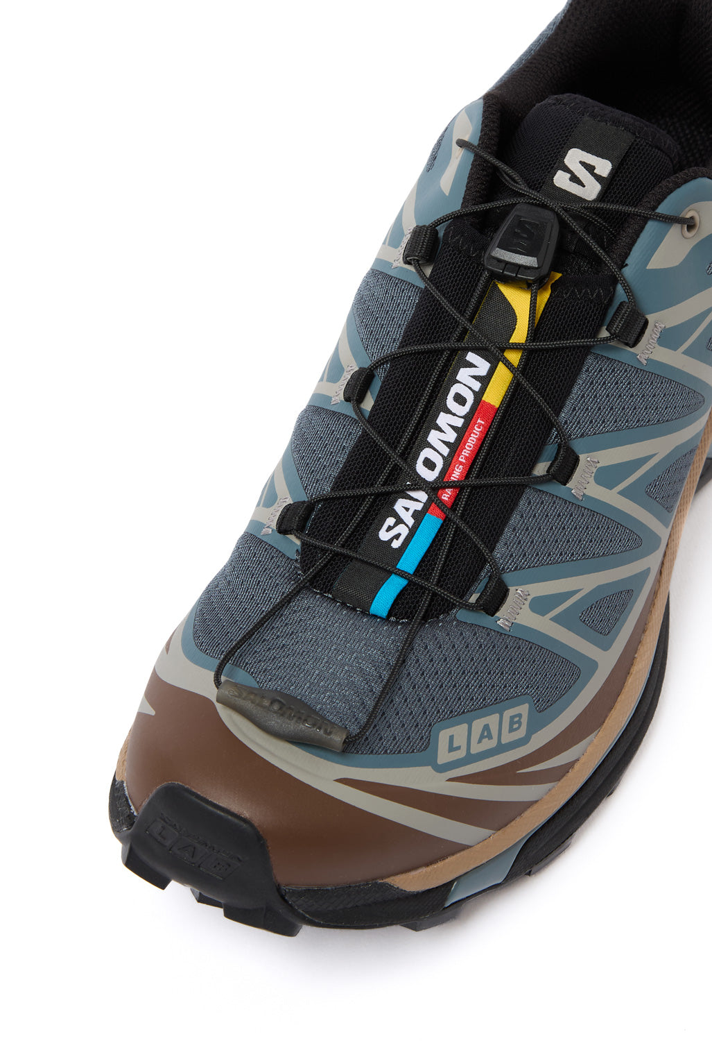 Salomon XT-6 Trainers - Stormy Weather / Mustang