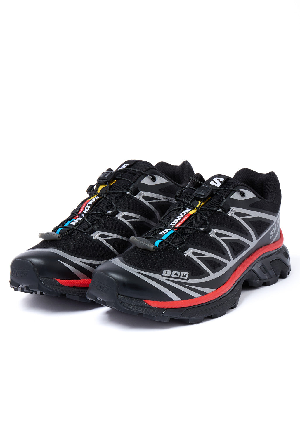 Salomon XT-6 Trainers - Black / Fiery Red / Ftw Silver
