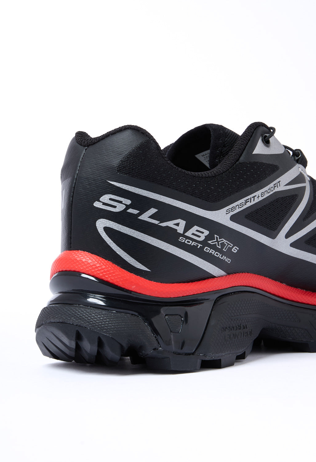 Salomon XT-6 Trainers - Black / Fiery Red / Ftw Silver