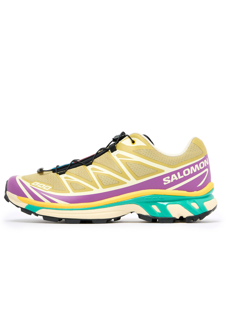 Salomon XT-6 Trainers - Antique Gold / Transparent Yellow / Willowherb
