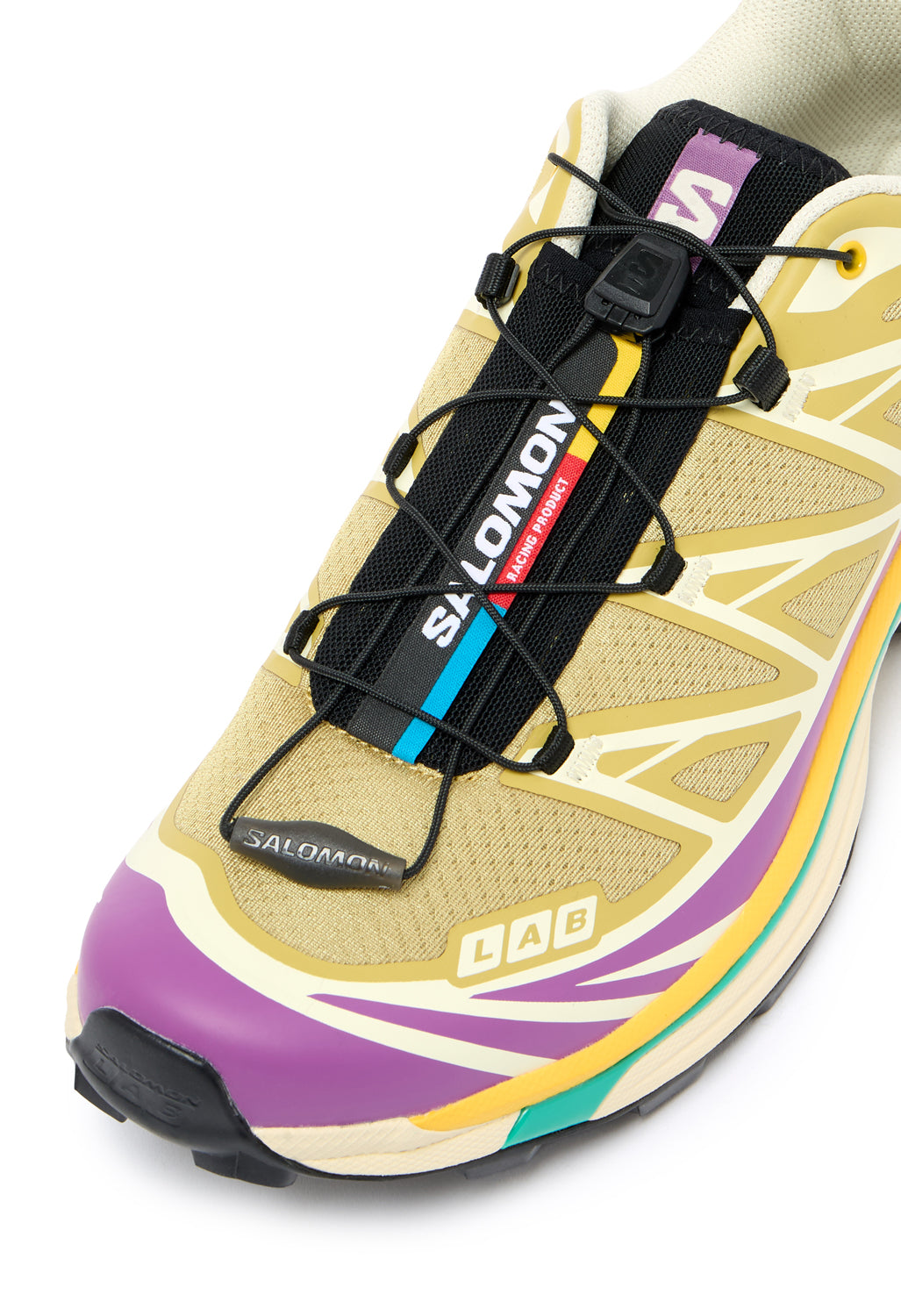Salomon XT-6 Trainers - Antique Gold / Transparent Yellow / Willowherb