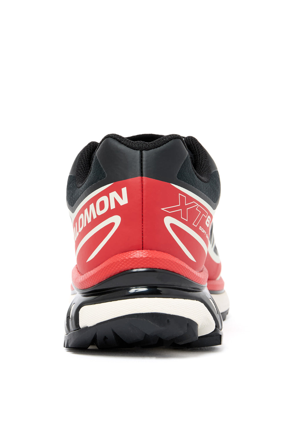 Salomon XT-6 GTX Trainers - Black / Flame Scarlet / Vanilla Ice