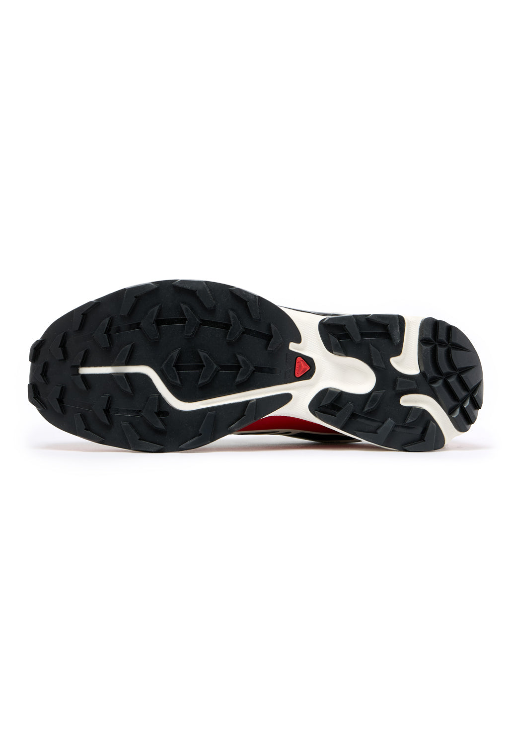 Salomon XT-6 GTX Trainers - Black / Flame Scarlet / Vanilla Ice