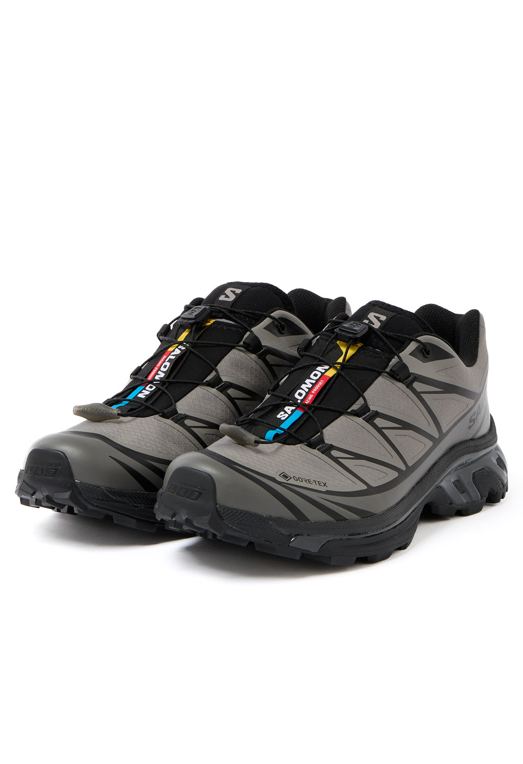 Salomon XT-6 GORE-TEX Trainers - Black / Cloudburst