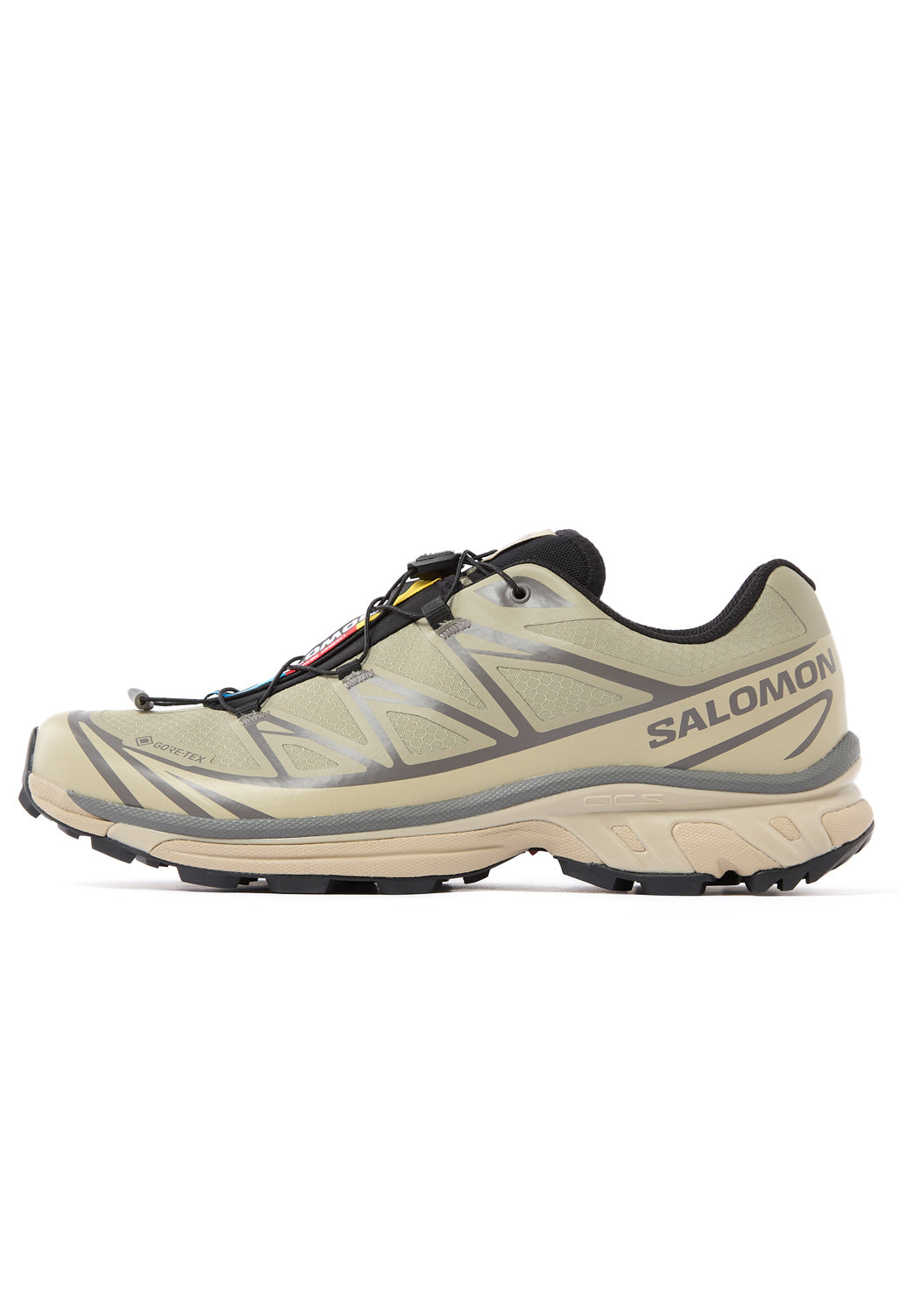 Salomon XT-6 GORE-TEX Trainers - White Pepper / Silver Sage