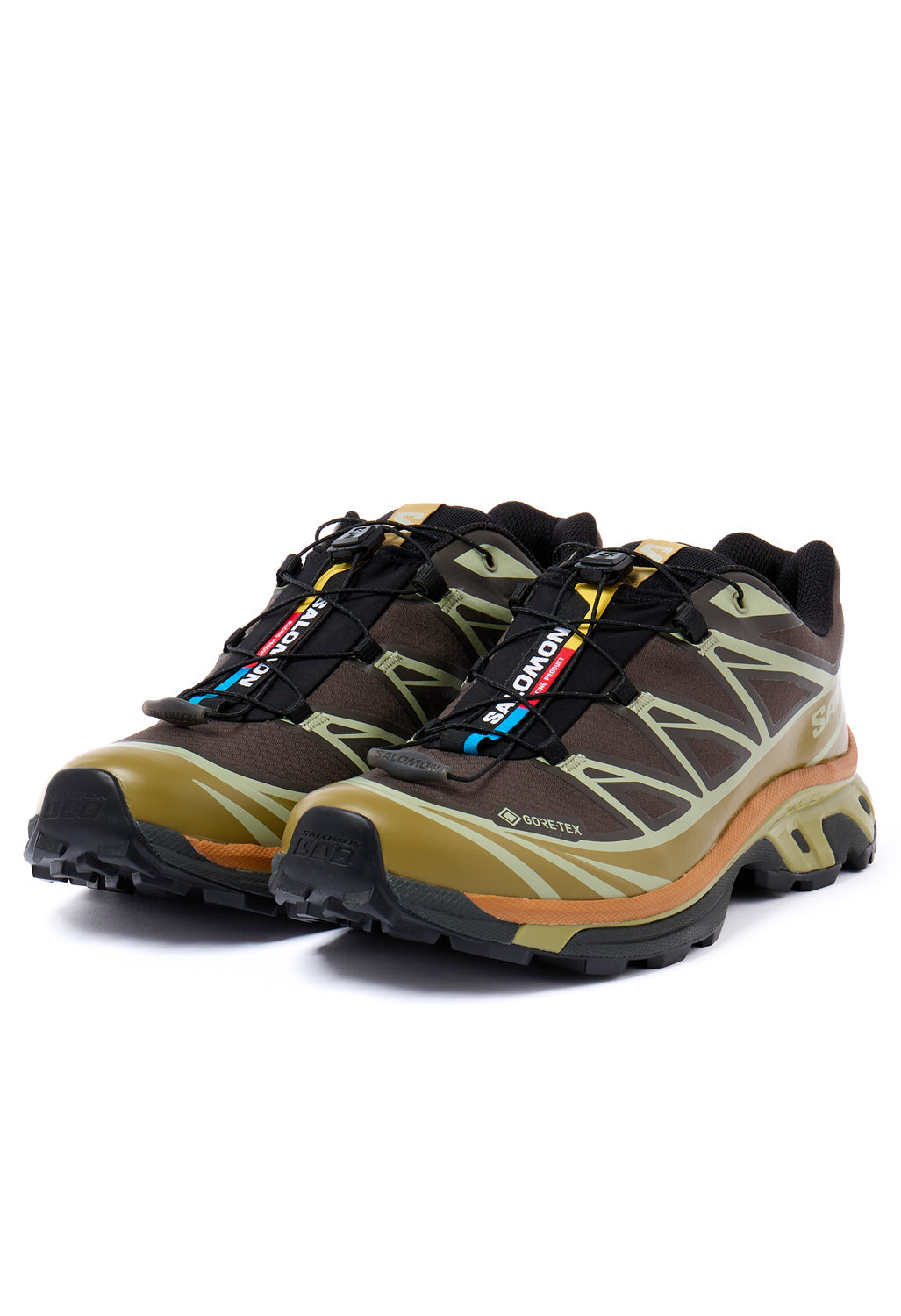 Salomon XT-6 GORE-TEX Trainers - Delicioso / Tea / Plantation