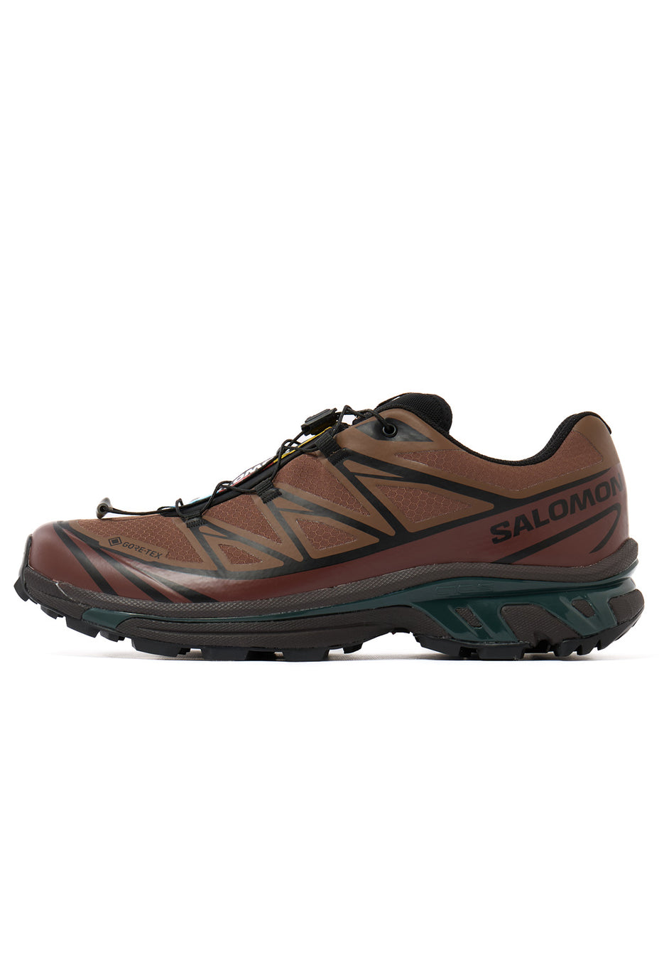 Salomon XT-6 GORE-TEX Trainers - Mustang / Bitter Chocolate