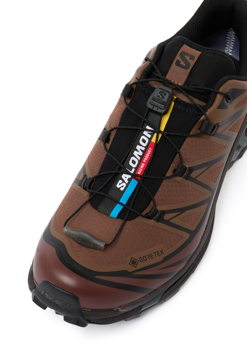 Salomon XT-6 GORE-TEX Trainers - Mustang / Bitter Chocolate