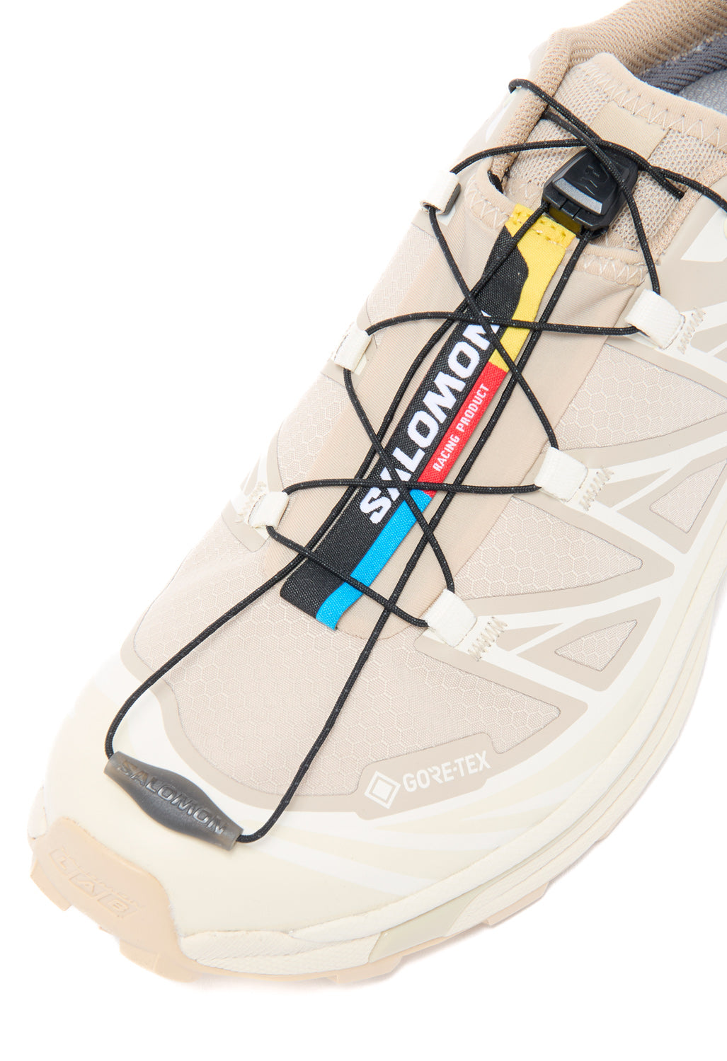 Salomon XT-6 GORE-TEX Trainers - Oxford Tan / Tan / Almond Milk / Safari