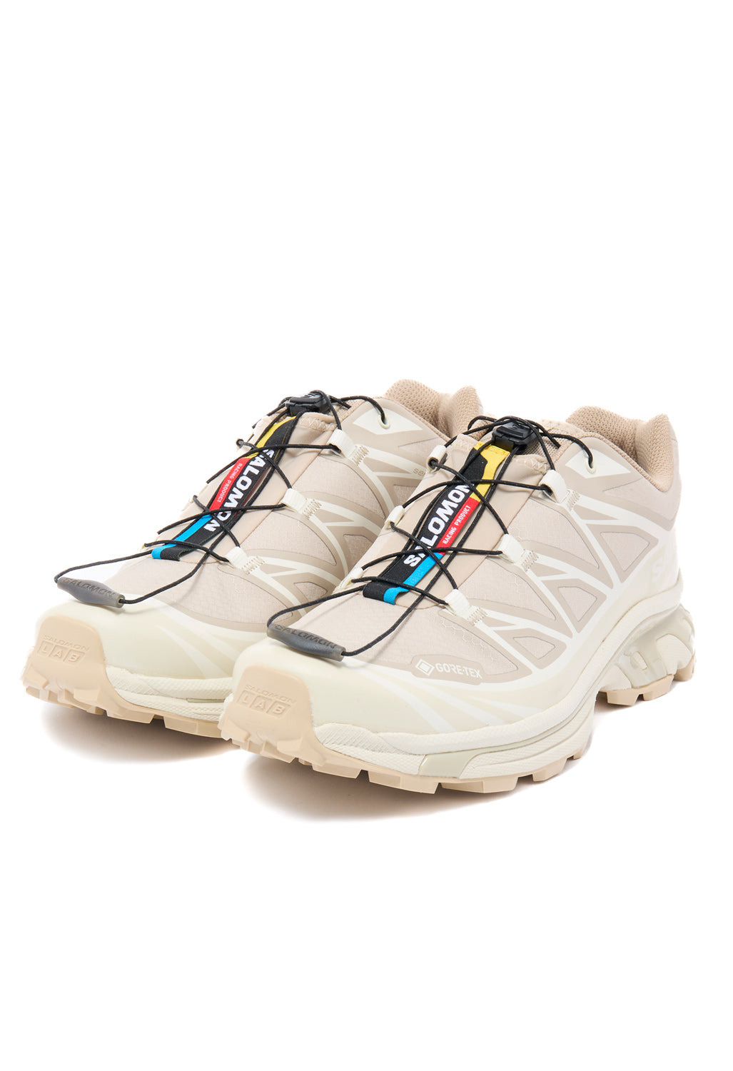 Salomon XT-6 GORE-TEX Trainers - Oxford Tan / Tan / Almond Milk / Safari