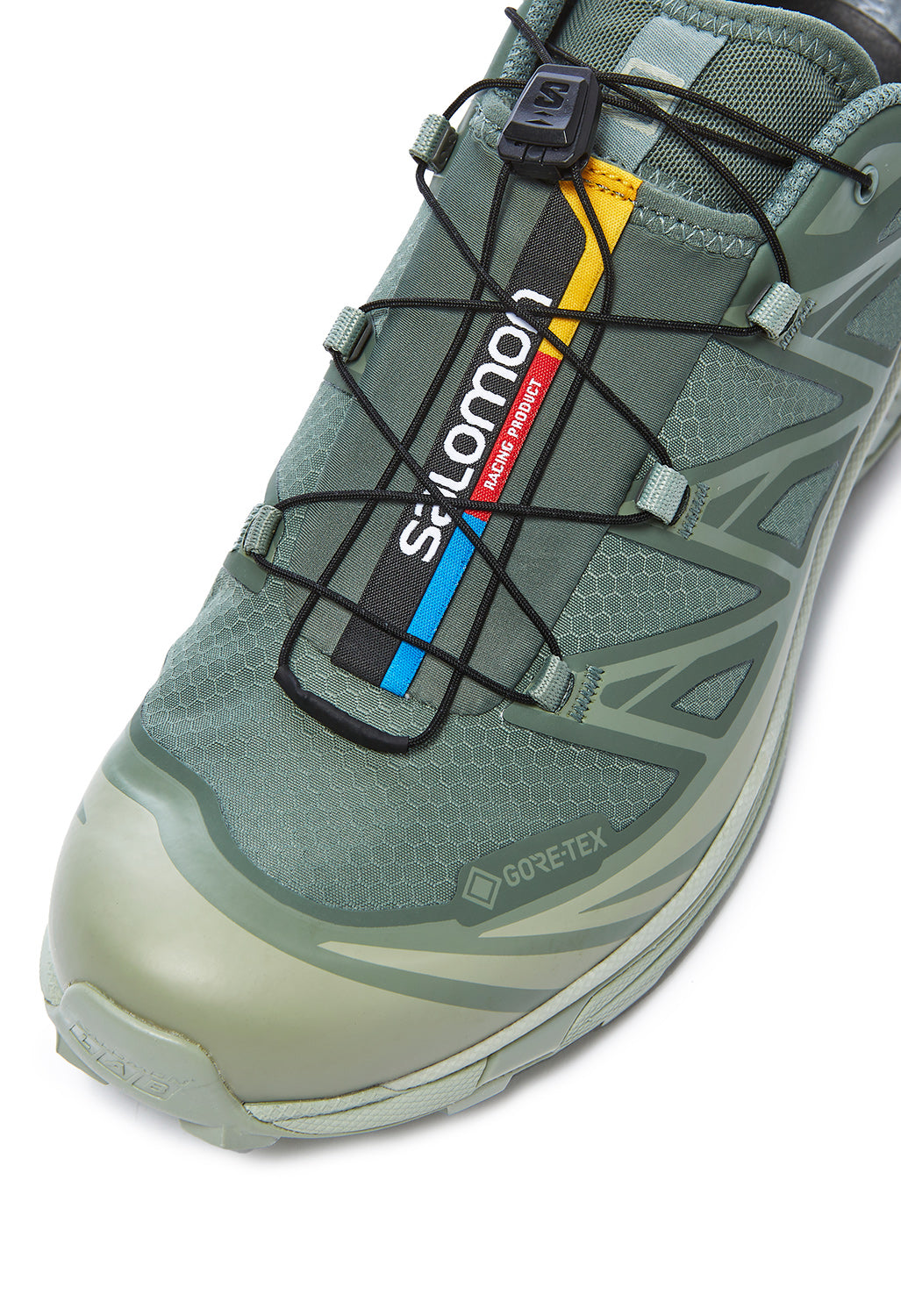 Salomon XT-6 GORE-TEX Trainers Desert Sage Lily Pad Laurel Wreath
