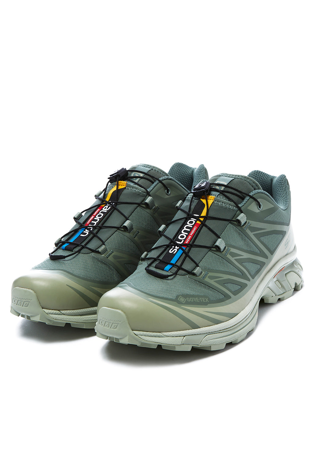 Salomon XT-6 GORE-TEX Shoes - Desert Sage / Lily Pad / Laurel Wreath