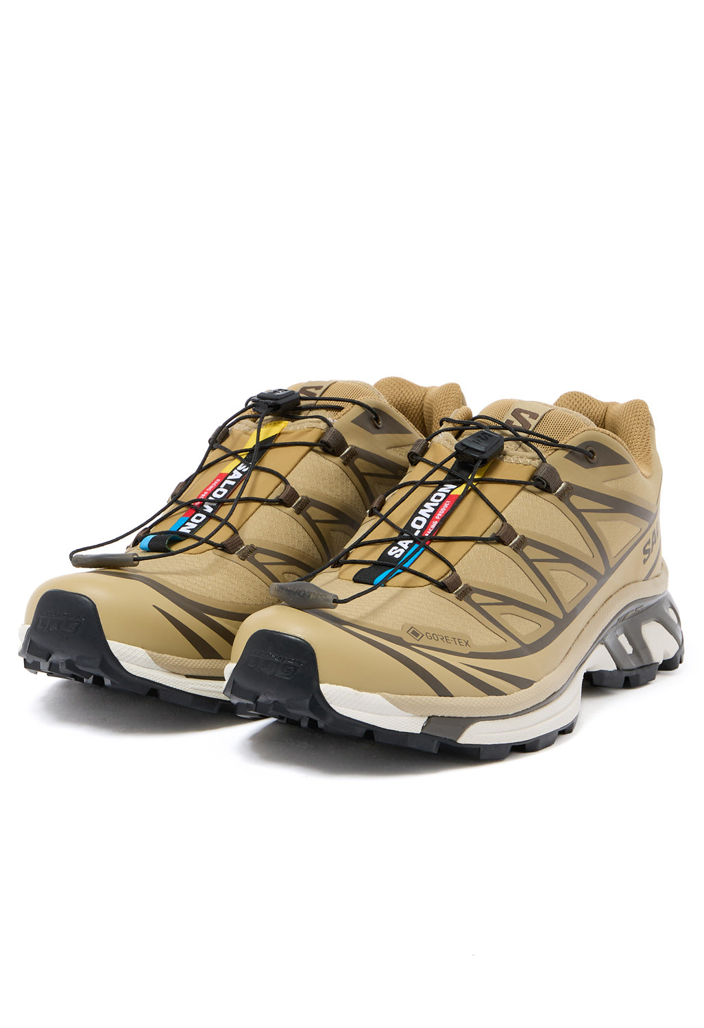 Salomon XT-6 GTX Trainers - Kelp / Wren / Safari