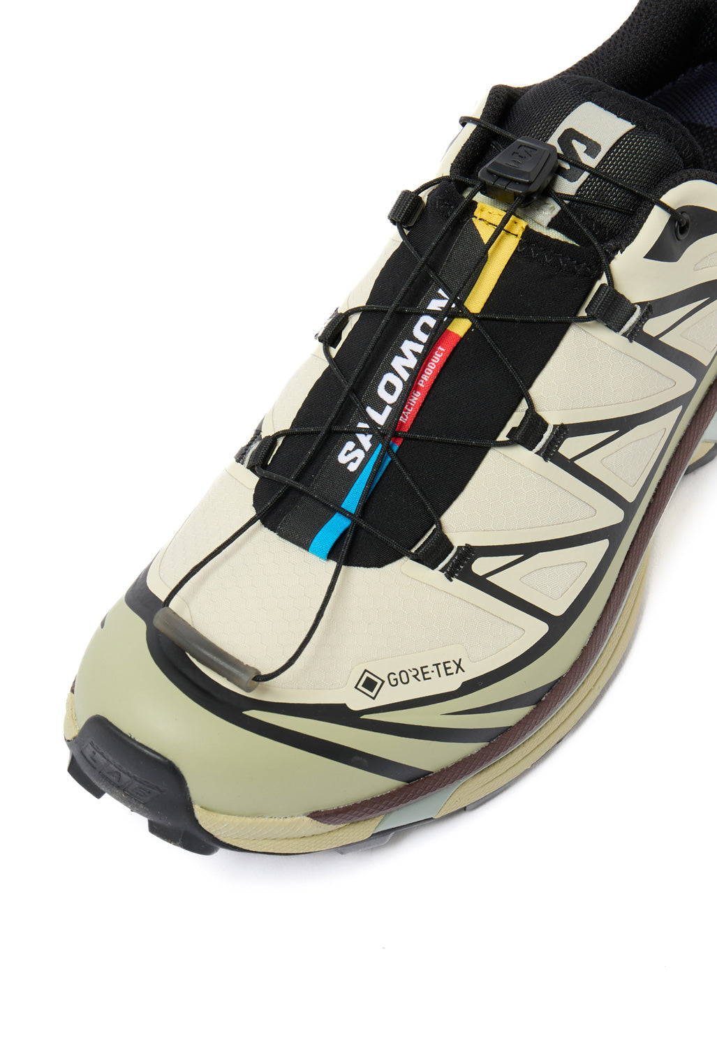 Salomon XT-6 GORE-TEX Trainers - Aspargus Green / Tea / Bitter Chocolate