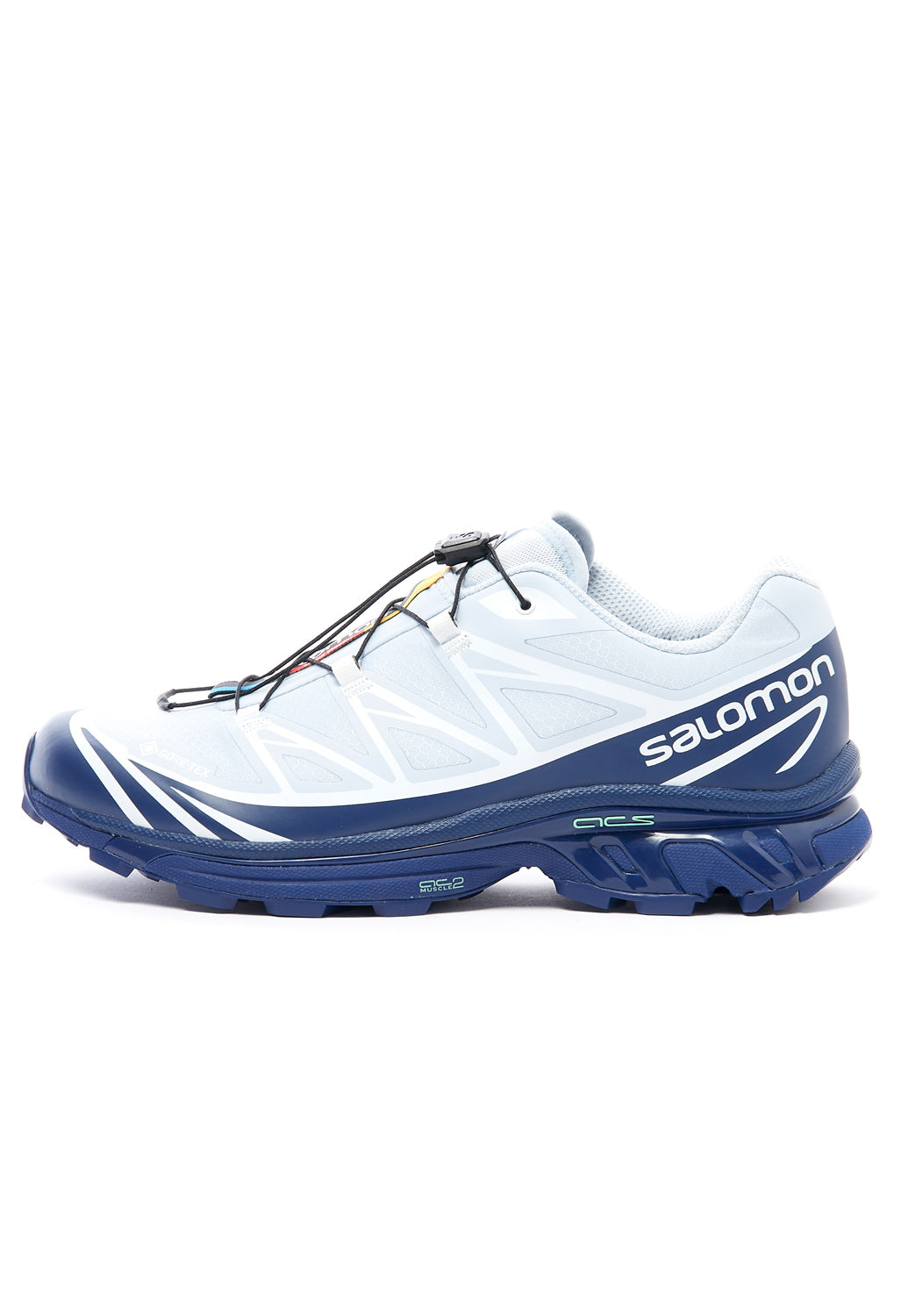 Salomon XT-6 GORE-TEX Shoes - Blue Print/Heather/White