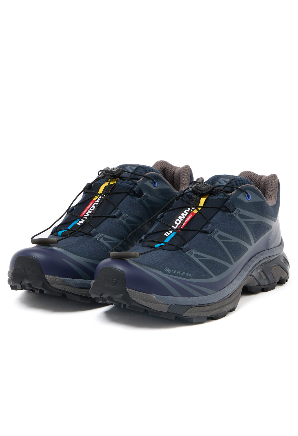 Salomon XT-6 GTX Trainers - Blue Nights / Astral Aura / Plum Kitten