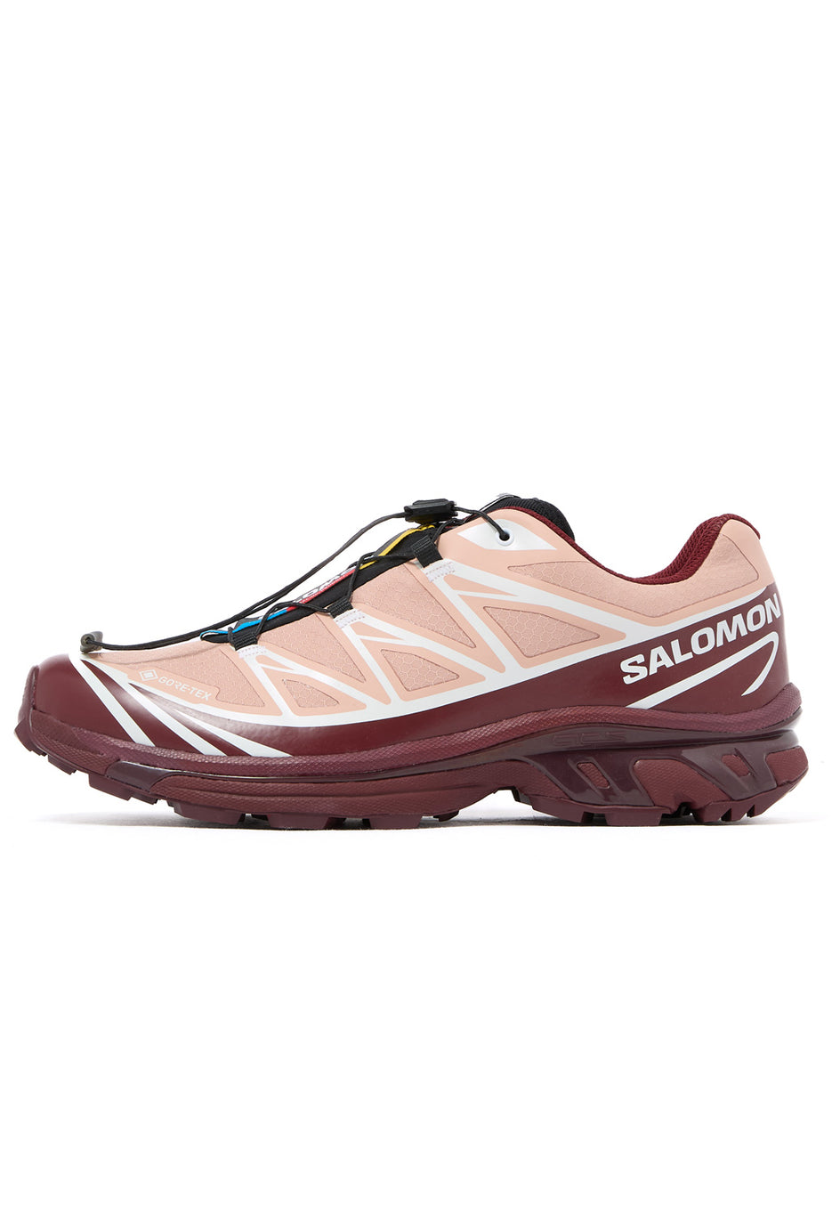 Salomon XT-6 GTX Trainers - Mahogany Rose / Tawny Port / Black