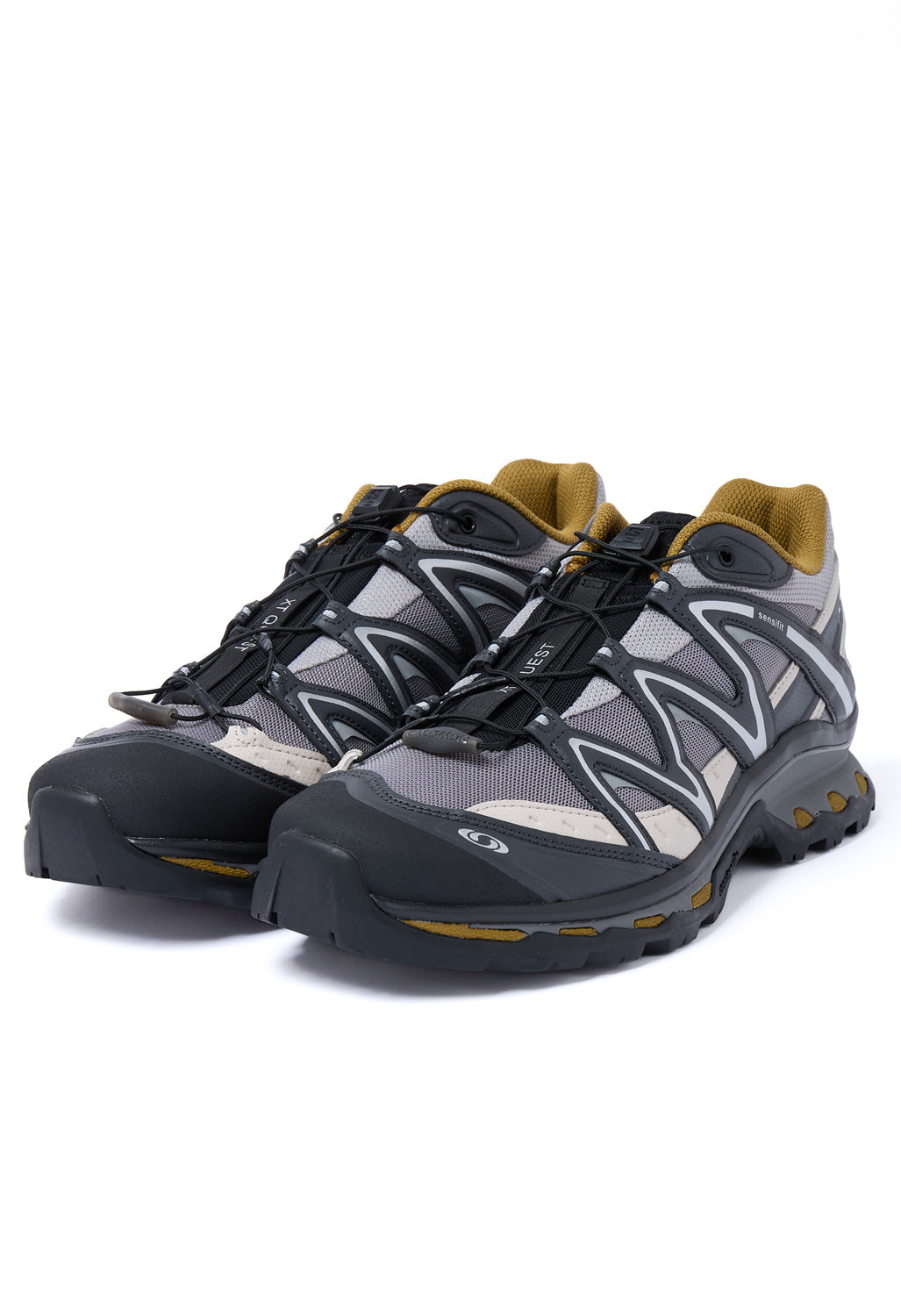 Salomon XT-Quest Trainers - Black / Paloma / Plantation