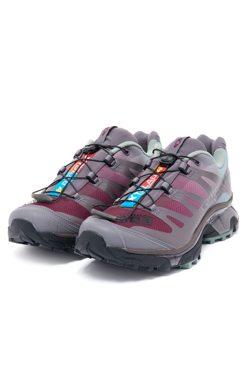 Salomon XT-4 OG Trainers - Excalibur / Green Milieu / Tawny Port