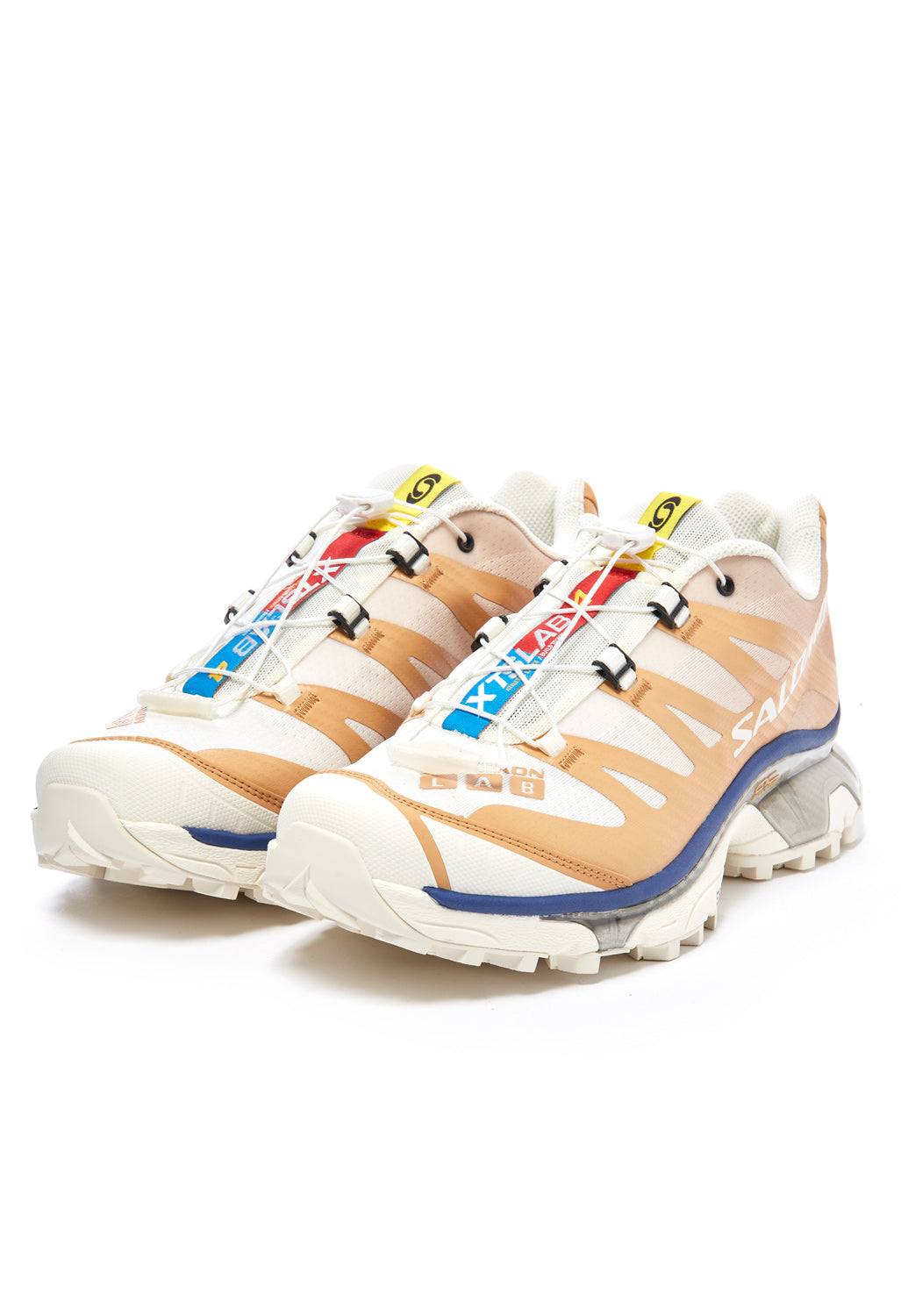 Salomon XT-4 OG Trainers - Taffy / Vanilla Ice / Blue Print