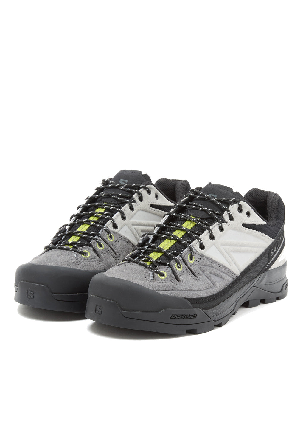Salomon X-ALP LTR Trainers - Black / Castlerock / Dark Citron