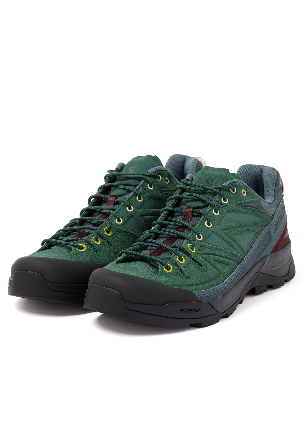 Salomon X-Alp LTR Trainers - Bistro Green / Stormy Weather