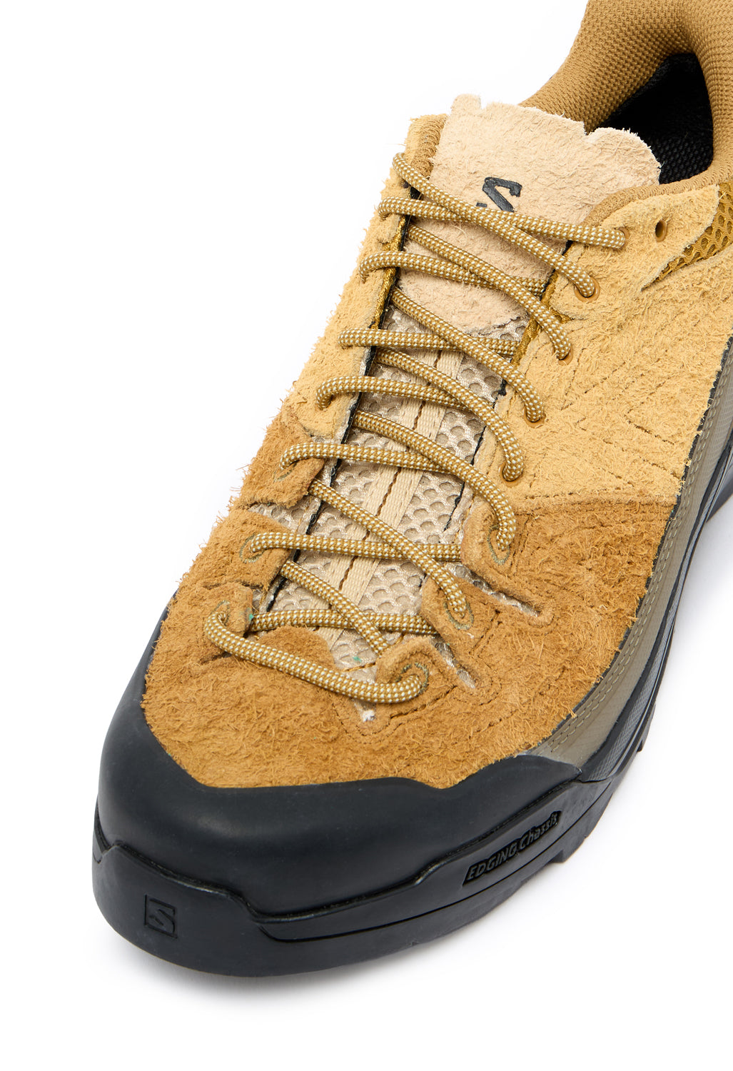 Salomon X-Alp Suede Trainers - Bronze Brown / Wood Thrush / Safari