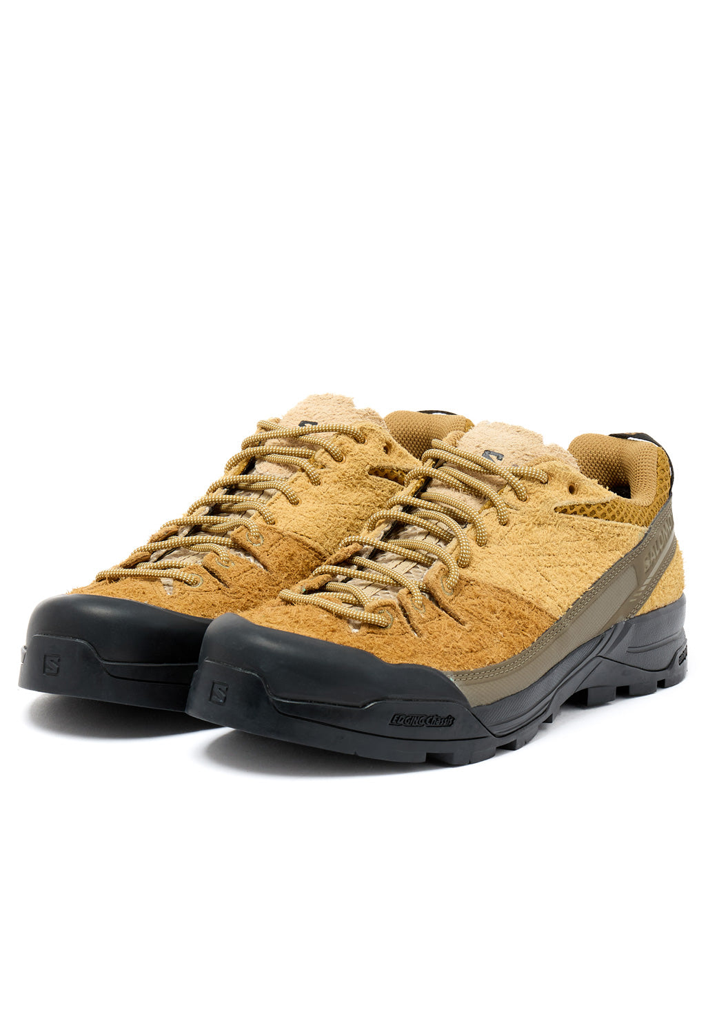 Salomon X-Alp Suede Trainers - Bronze Brown / Wood Thrush / Safari