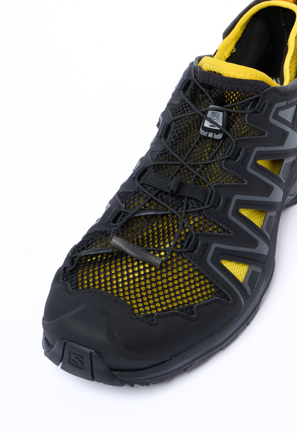 Salomon XA Pro 3D Modular Trainers - Black / Asphalt / Lemon