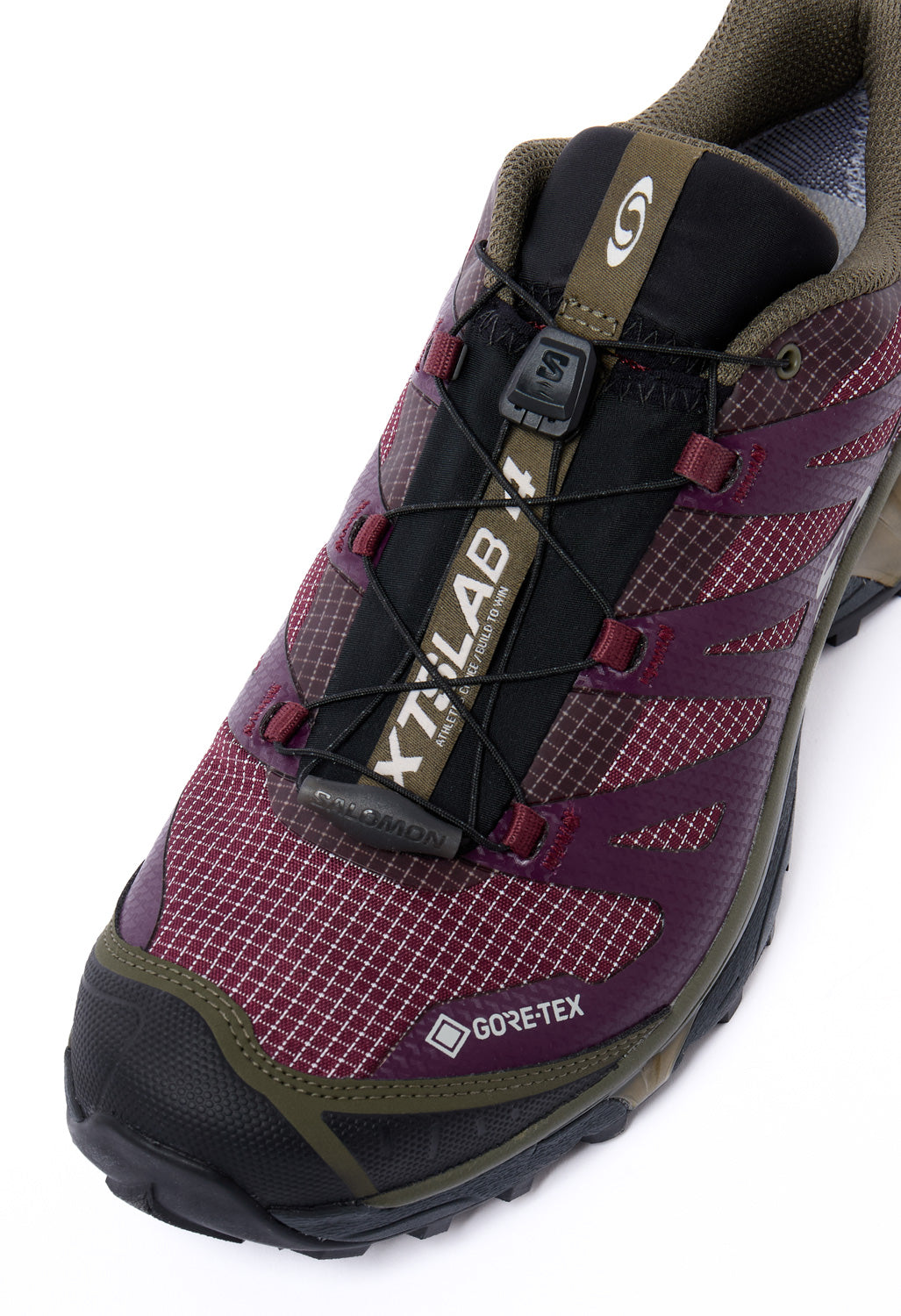 Salomon XT-4 OG GORE-TEX Trainers - Maroon Banner / Winter Bloom / Grape Leaf