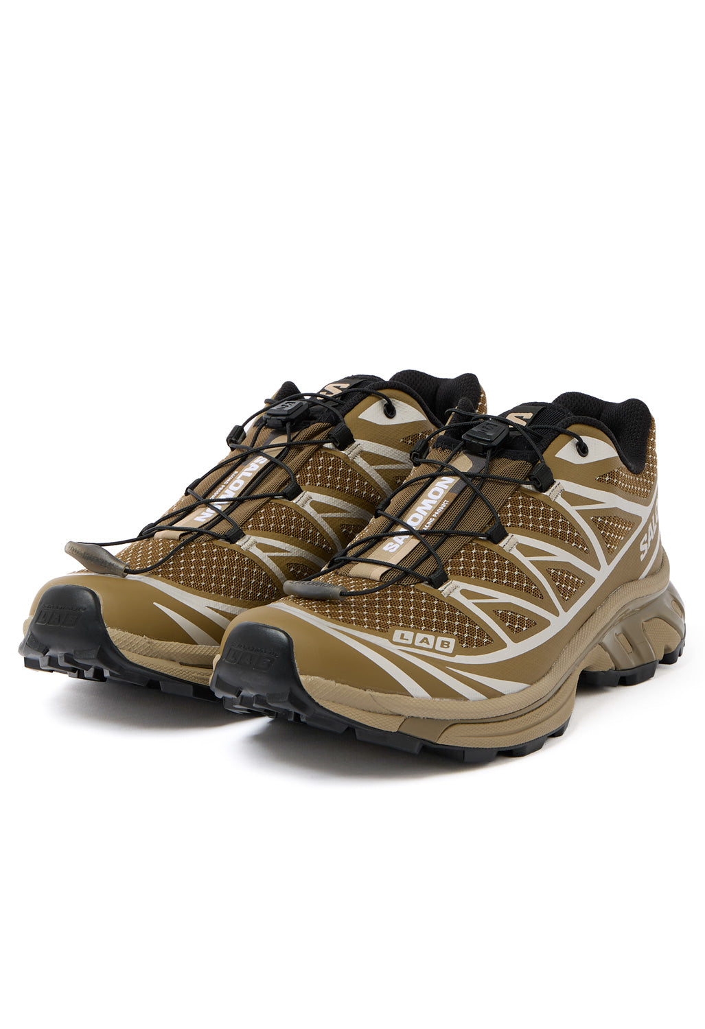 Salomon XT-6 Steel Streets Trainers - Coyote Brown / Oxford Tan
